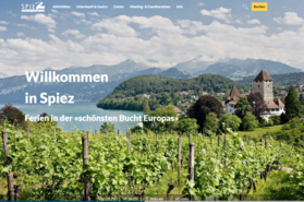 Startseite neue Webseite Spiez